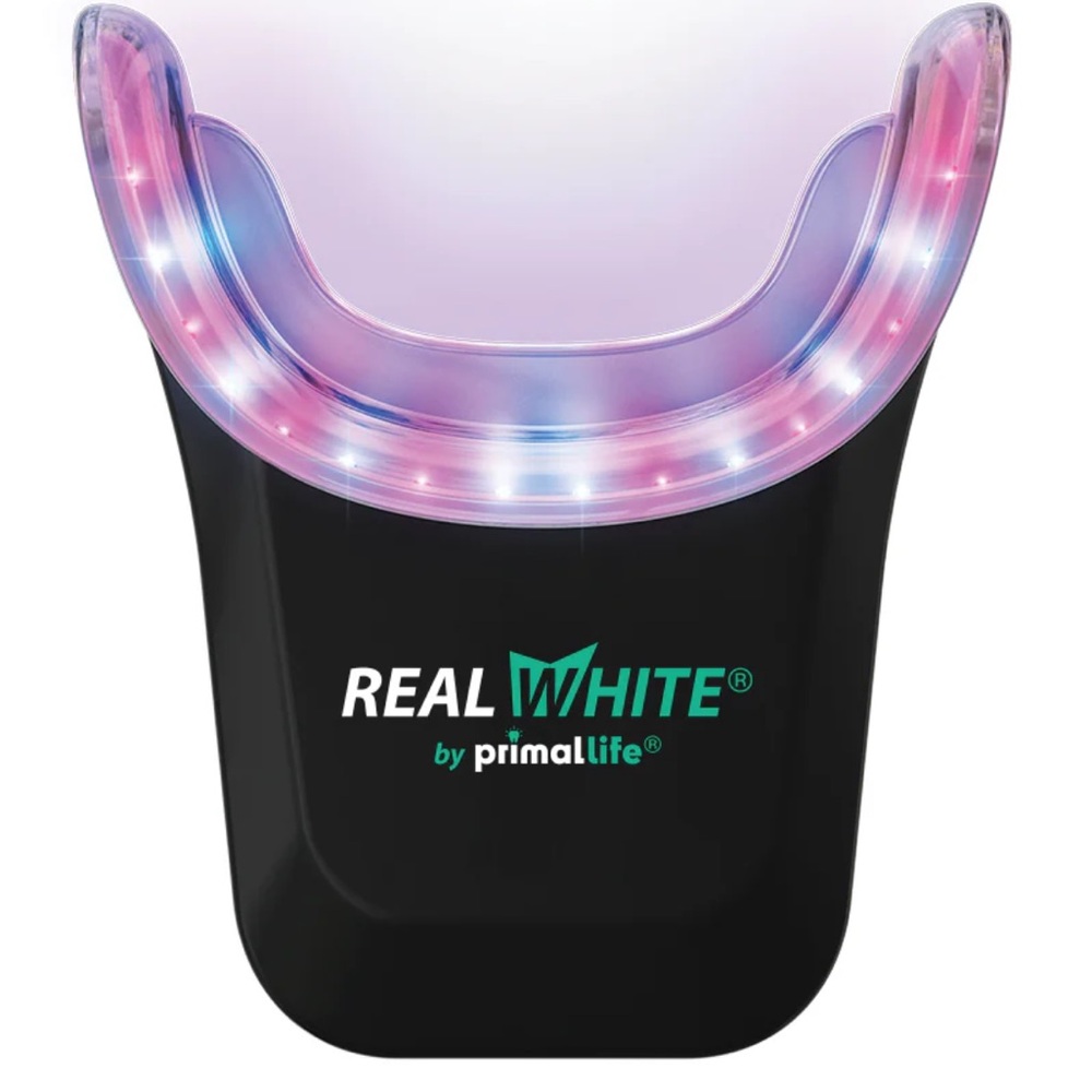 New Primal life red/blue led teeth whitening system (20 treatments included)…